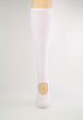 White 1 Hole Knee High